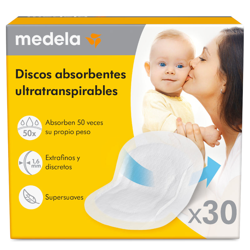 Medela Protetores de Seios Ultra Respiráveis x 30 Unidades