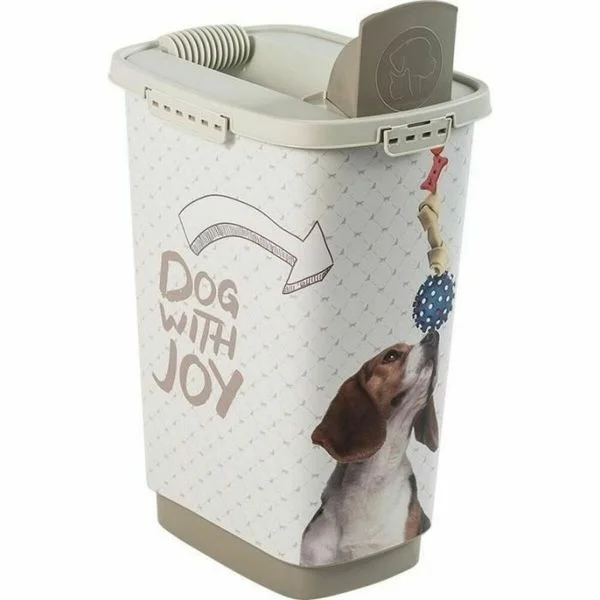 Rotho Comedouro para Gato Recipiente Bege 25L