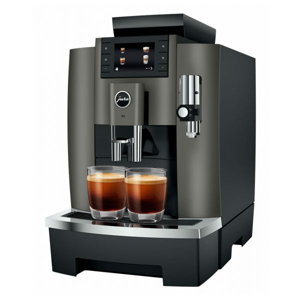 Máquina de Café Jura Máquina de Café Superautomática W8 Dark Inox