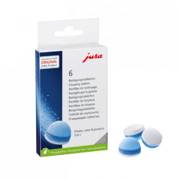 Jura Pastilhas de Limpeza de 2 Fases - 62715