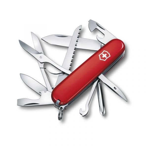 Victorinox Fieldmaster 1.4713 Vermelho com 15 Instrumentos Ideal para Uso Ao Ar Livre, Peso 99 Gramas