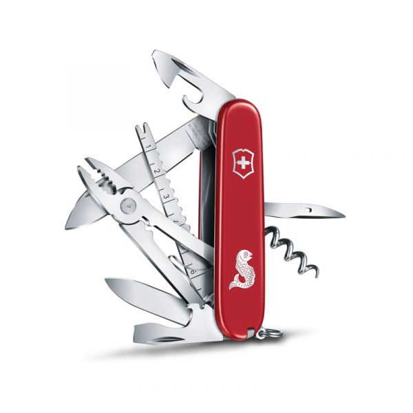 Victorinox Canivete Suíço Pescador com 19 Apresenta Ideal para Pescadores 1.3653.72 Peso 113 Gramas