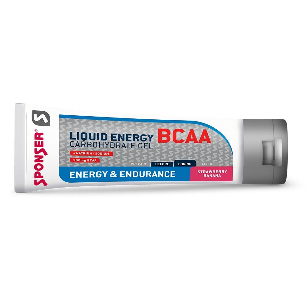 GEL SPONSER LIQUID ENERGY BCAA MORANGO/BANANA 70G