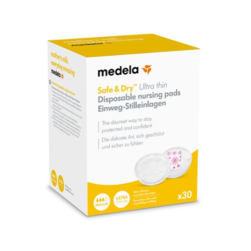 Discos Protectores De Seios Descartáveis Ultra Finos X 30 Unid Medela