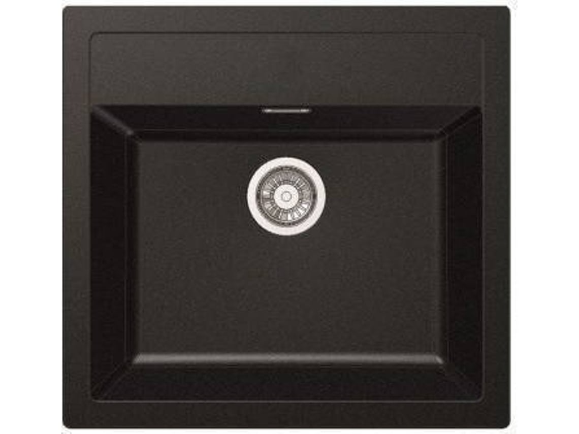 Lava-loiça Franke Banca Tectonite 610 50 1140361524 | 60 cm, Preto