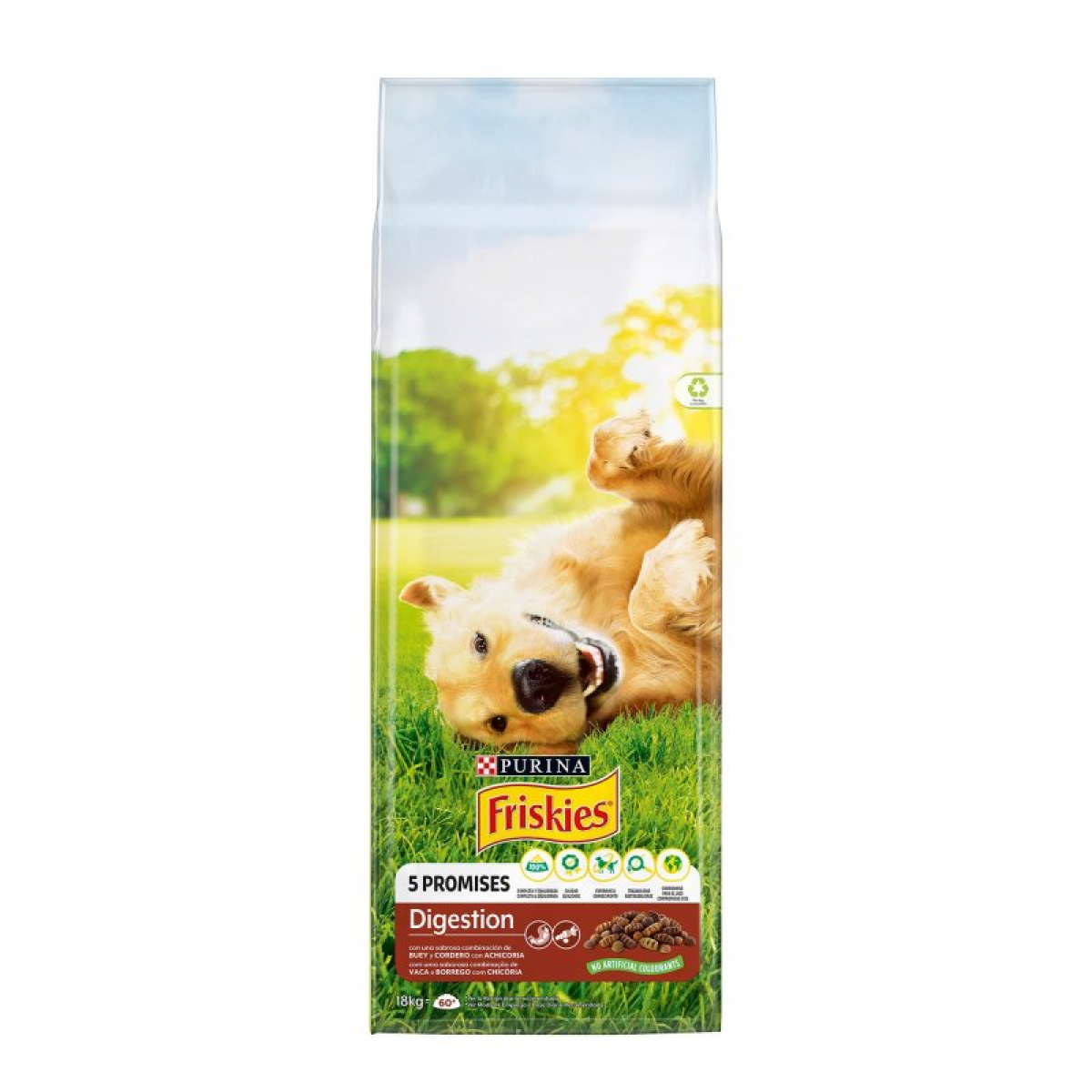 Friskies Digestion Vaca e Borrego 18 kg Ração para Cão - Campet