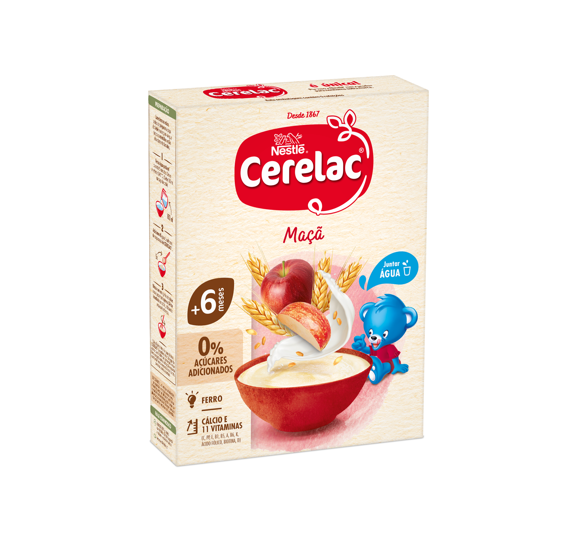 Cerelac Láctea Maçã +6 meses 250g