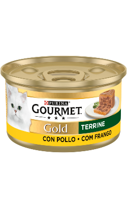 Ração Húmida Purina Gourmet Gold Terrine Frango 85g