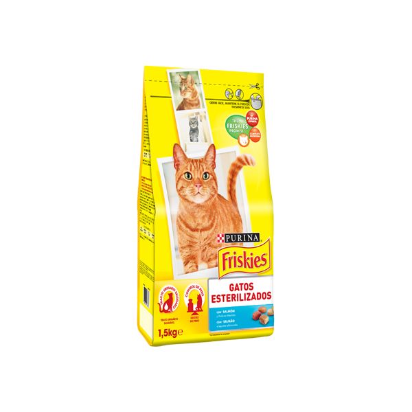Friskies Adult Sterilised Salmon 1,5Kg