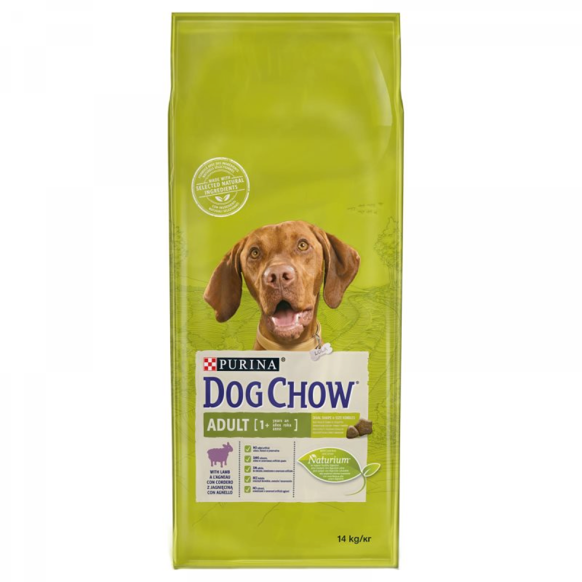 Dog Chow Adulto Borrego 14kg Ração para Cão - Campet