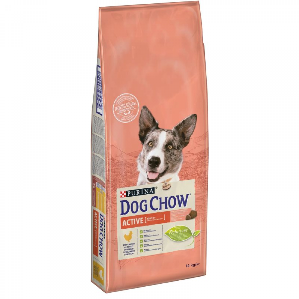 Dog Chow Active Frango 14kg Ração para Cão - Campet