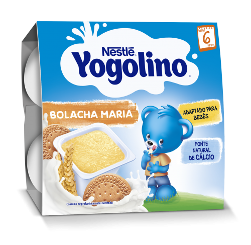 Nestlé Yogolino Bolacha Maria (+6m) 4x100g