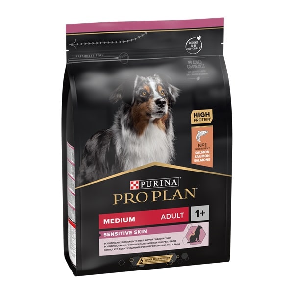 Pro Plan Dog Medium Adult Sensitive Skin – 3 kg