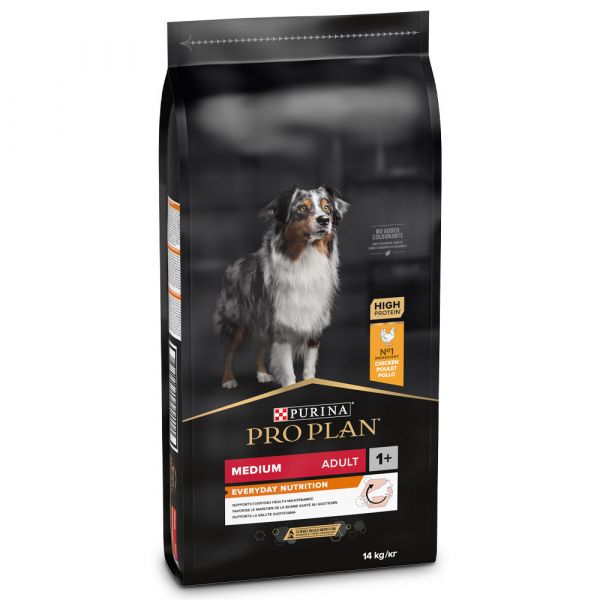 Purina Pro Plan Medium Adult Everyday Nutrition Chicken 14Kg