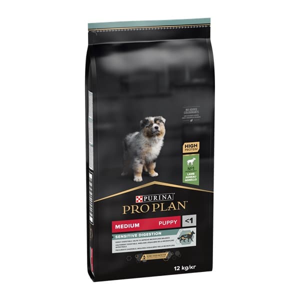 Purina Pro Plan Puppy Medium Sensitive Digestion Lamb 12Kg