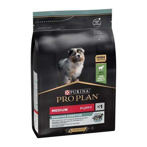 Pro Plan Dog Medium Puppy Sensitive Digestion – Lamb 3 kg