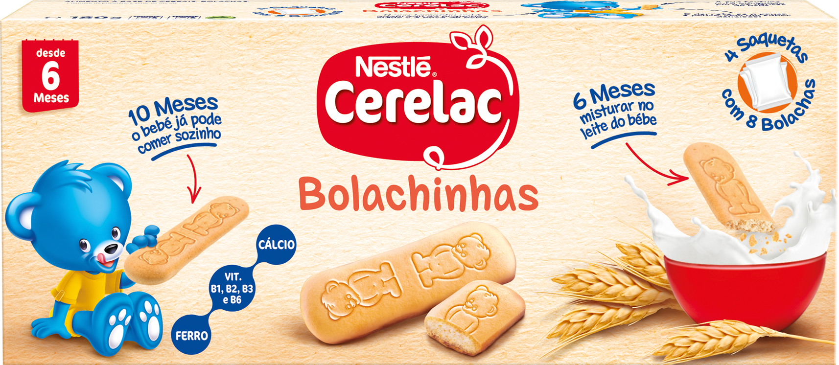 Cerelac Bolachinhas +6 Meses – 180 g