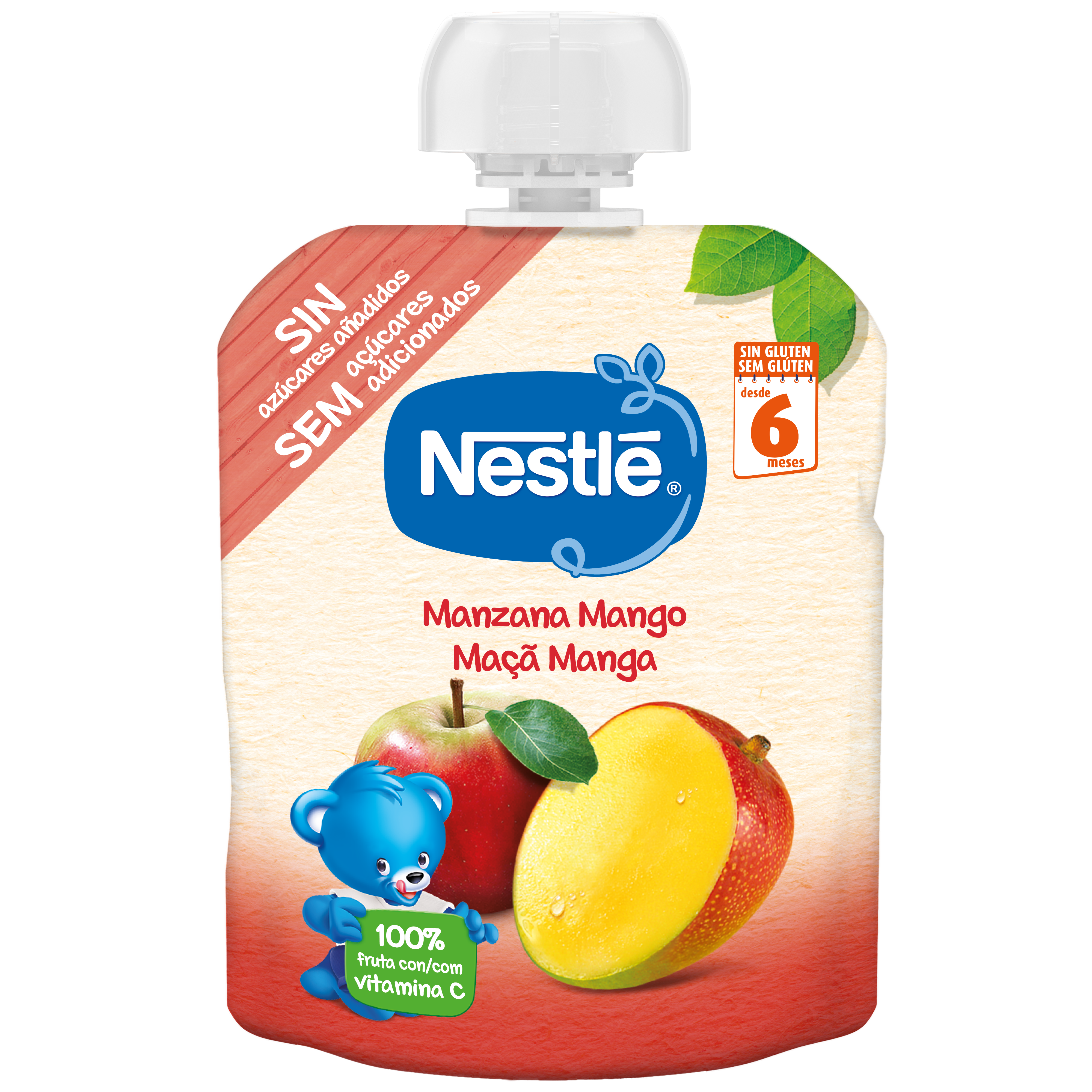 Nestlé Pacotinho Maçã Manga (+6m) 90g
