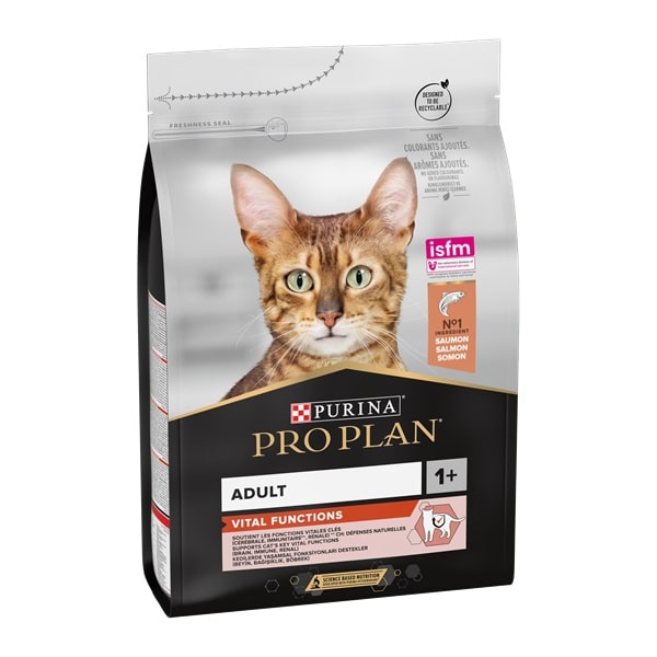 Pro Plan Cat Adult Salmon Vital Functions- 3 kg