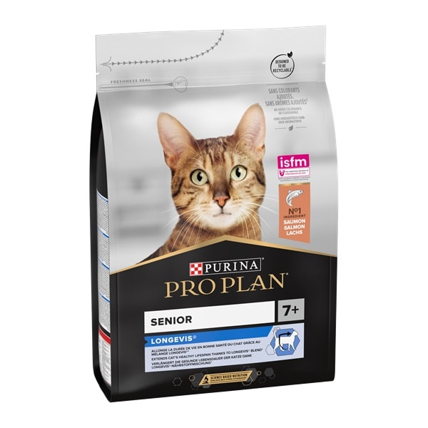 Pro Plan Cat Senior 7+Salmon Longevis 3 kg