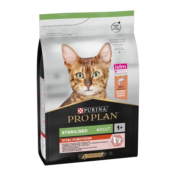 Pro Plan Cat Sterilised Salmon Vital Functions – 3 kg