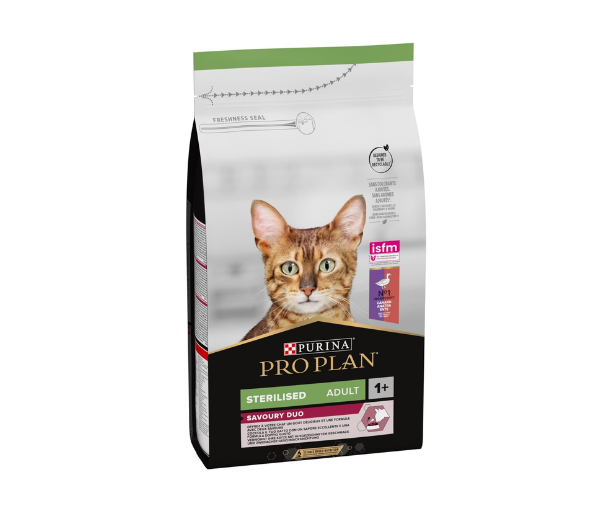 Purina Pro Plan Optisavour Sterilised Duck & Liver 1,5Kg