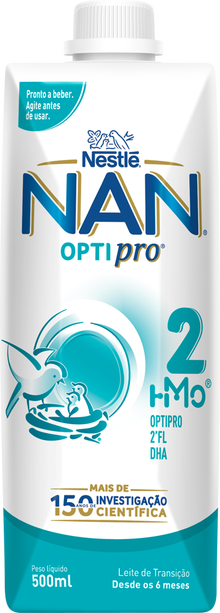 Nan Optipro HMO2 Leite Transicao 500ml