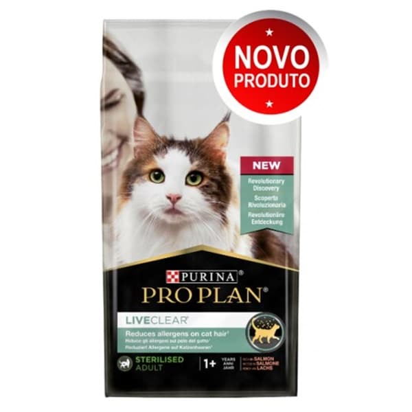 Purina Pro Plan LiveClear Sterilised Adult Salmão 1,4 kg