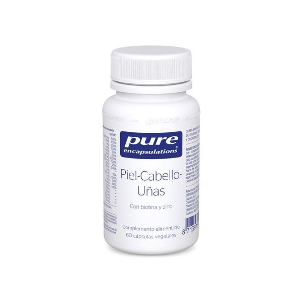 Pure Encapsulations Pele, Cabelo, Unhas 60 Cápsulas