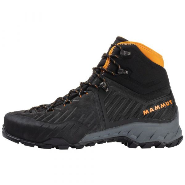 Mammut Alnasca Pro Ii Mid Goretex Mountaineering Boots Cinzento 46 2/3 Homem