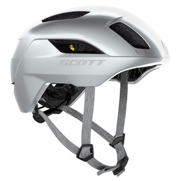 Scott La Mokka Plus Mips Helmet Prateado M