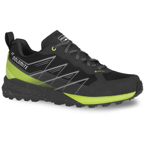 Dolomite Croda Nera Tech Goretex Hiking Shoes Preto 42 1/2 Homem