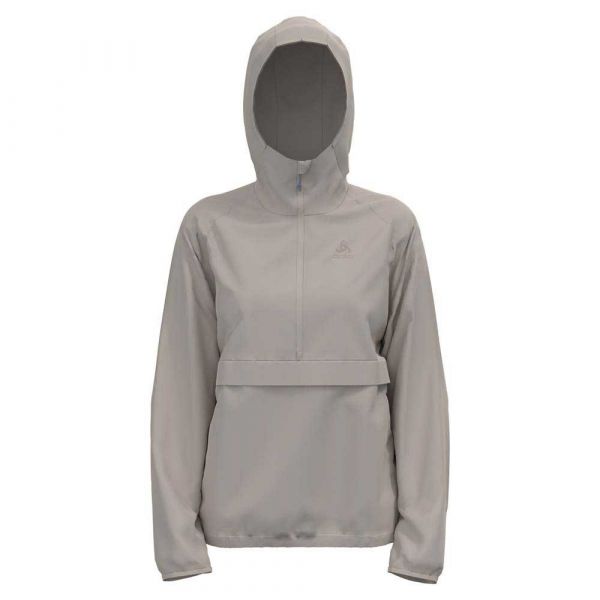 Odlo Essential Windbreaker Jacket Cinzento M Mulher