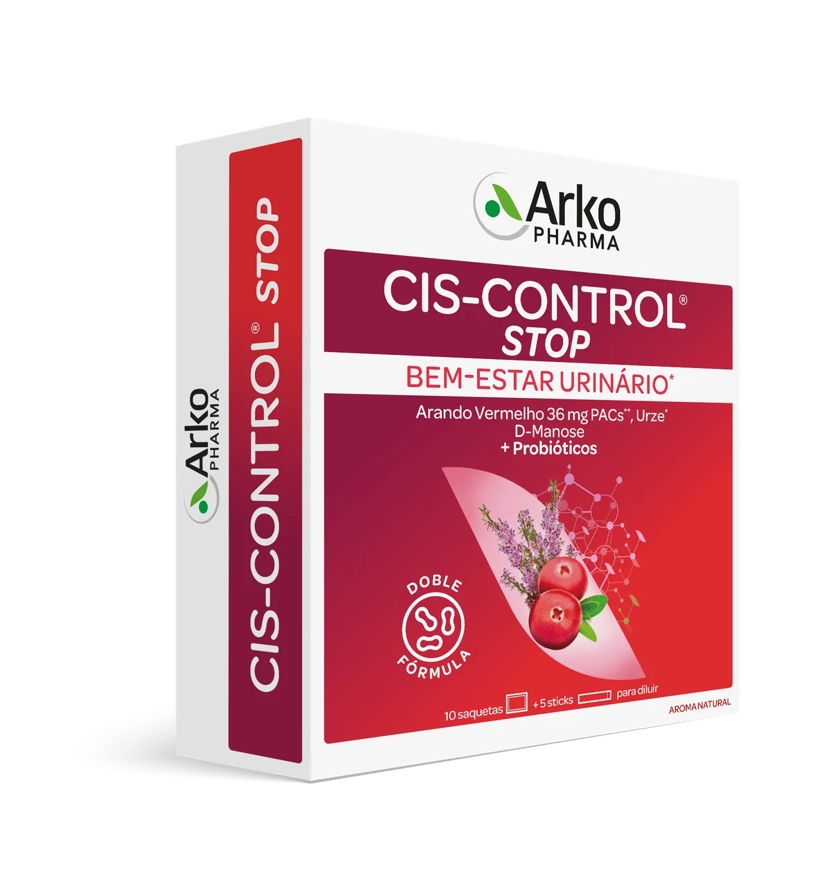 Cis-Control Stop 10 saquetas + 5 sticks