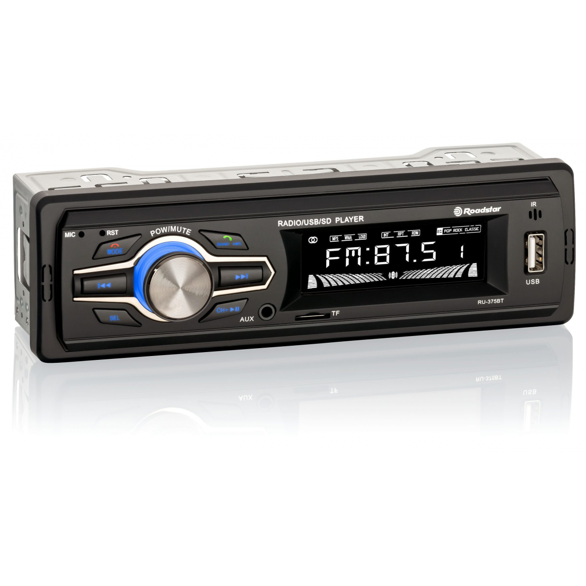 Roadstar Auto-Radio RU-375BT Preto