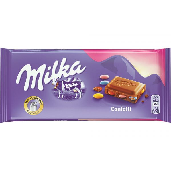 Milka Chocolate Confetti 100g