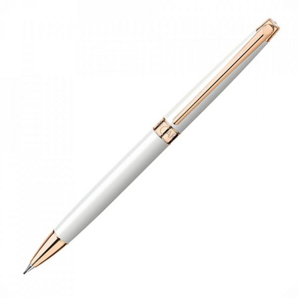 Caran D'ache Lapiseira Léman Slim White