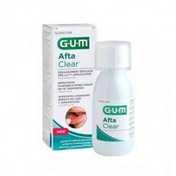 G.U.M Afta Clear Colutório 120ml
