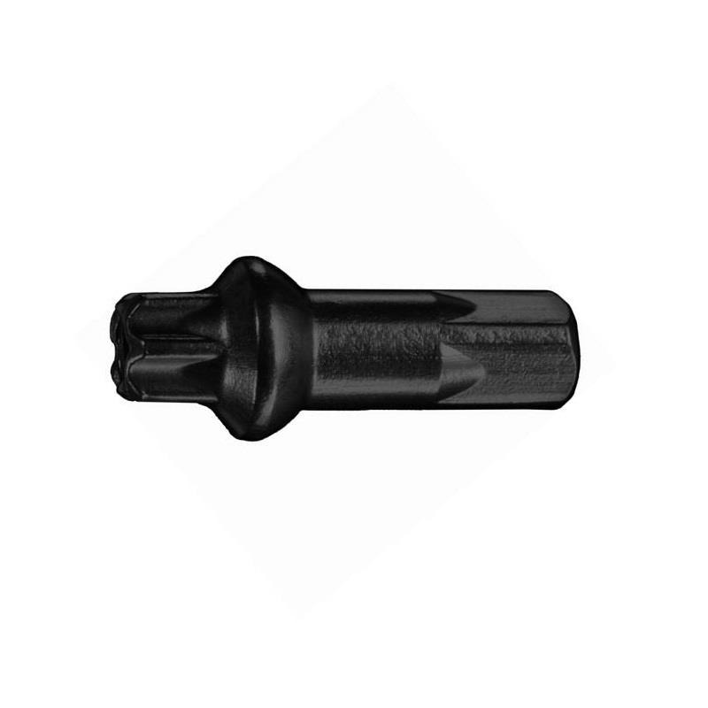 CABEÇA RAIO BICICLETA 2.0X15MM DT SWISS SQUORX ALUMINIO PRETO