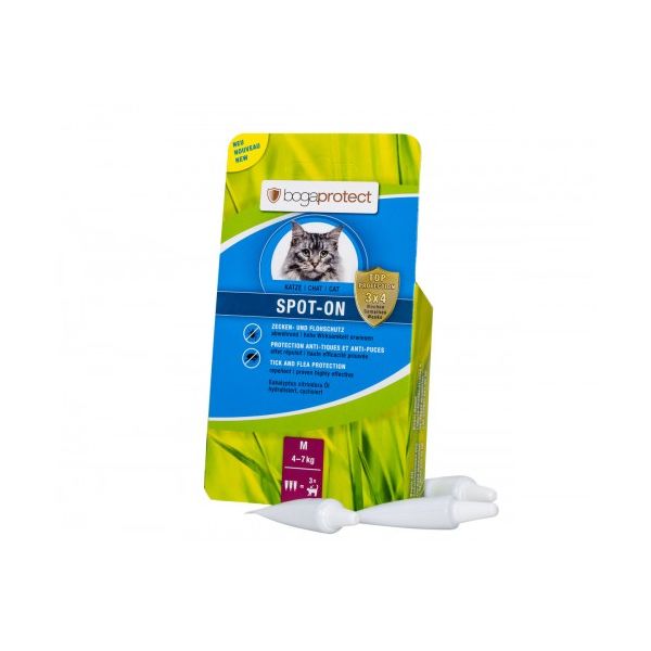 Bogar Bogacare Bogaprotect Spot On Gatos M 3 Pipetas