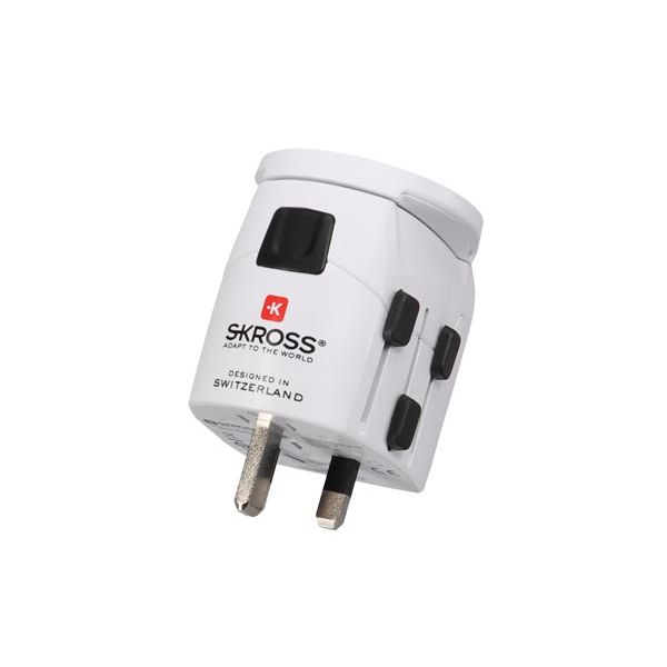 Skross ADAPTADOR DE VIAGEM UNIVERSAL COM FICHAS TERRA + . - SKR1302550