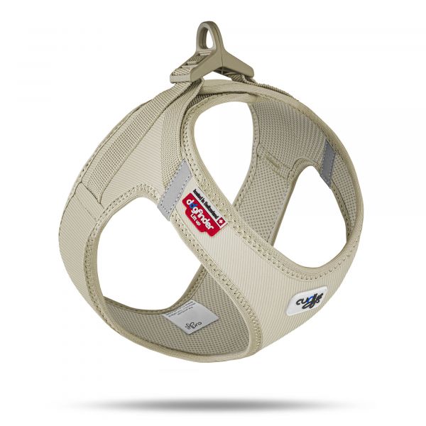 Curli Peitoral Clasp Corduroy Creme Cães L Creme