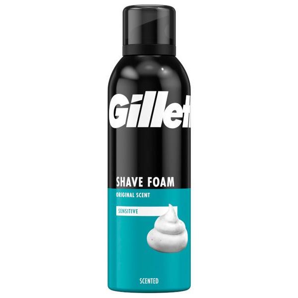 Gillette Classic Foam Espuma Pele Sensível 200ml