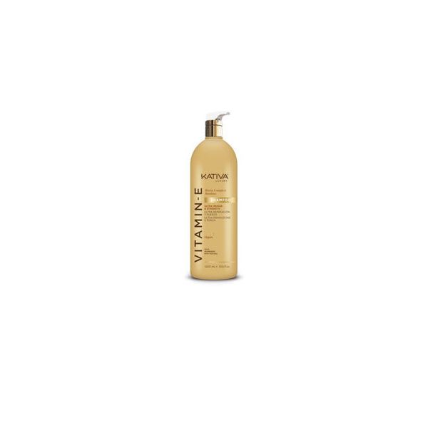 Kativa Vitamina e Biotina & Shampoo de Bambu 1L