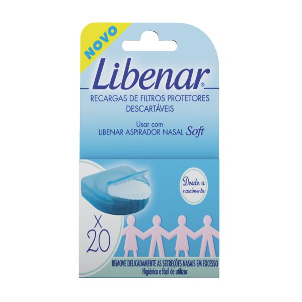 Libenar Recargas para Aspirador Nasal 20 Unidades