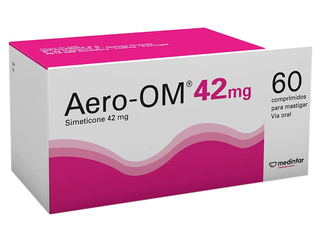 Aero-OM 42 mg – 60 Comprimidos Mastigáveis