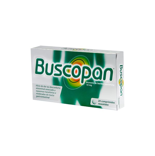 Buscopan 10 mg – 20 Comprimidos Revestidos