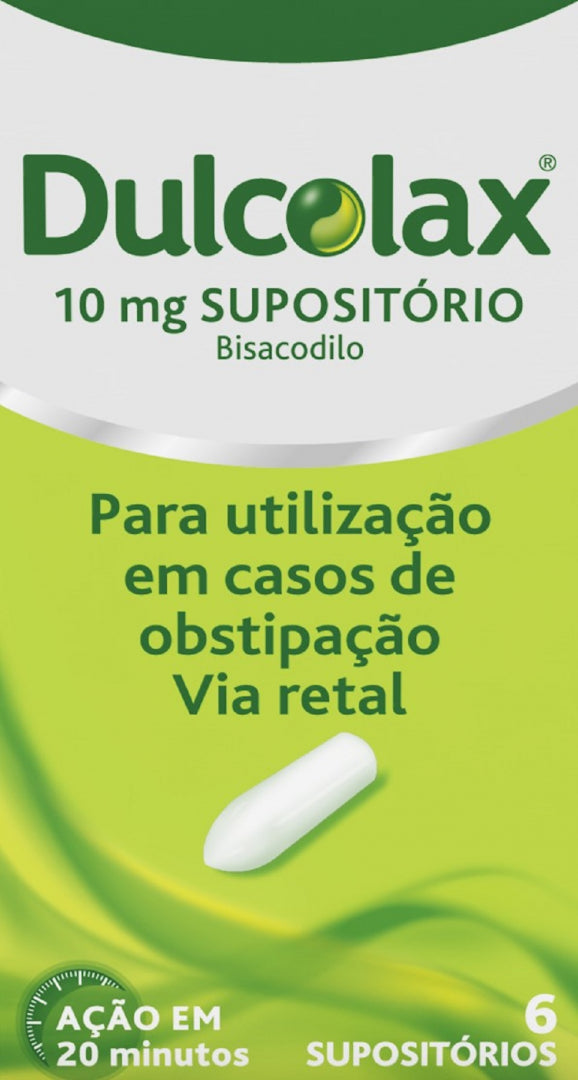 Dulcolax 10 mg – 6 Supositórios