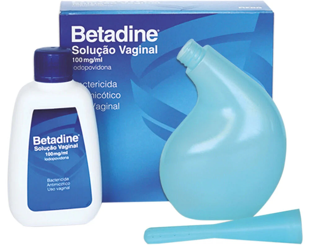 Betadine Solução Vaginal 200 mL com Aplicador | Antisséptico para Infeções Íntimas Femininas