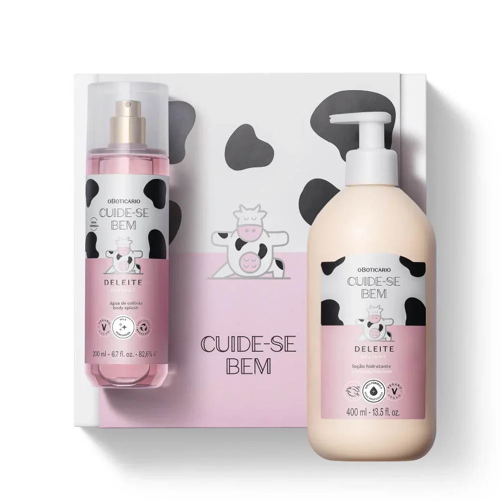 Coffret de Dia do Amor Cuide-se Bem Deleite O Boticário